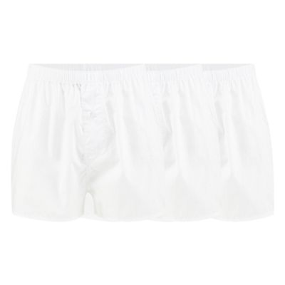 The Collection Pack of three white boxer briefs